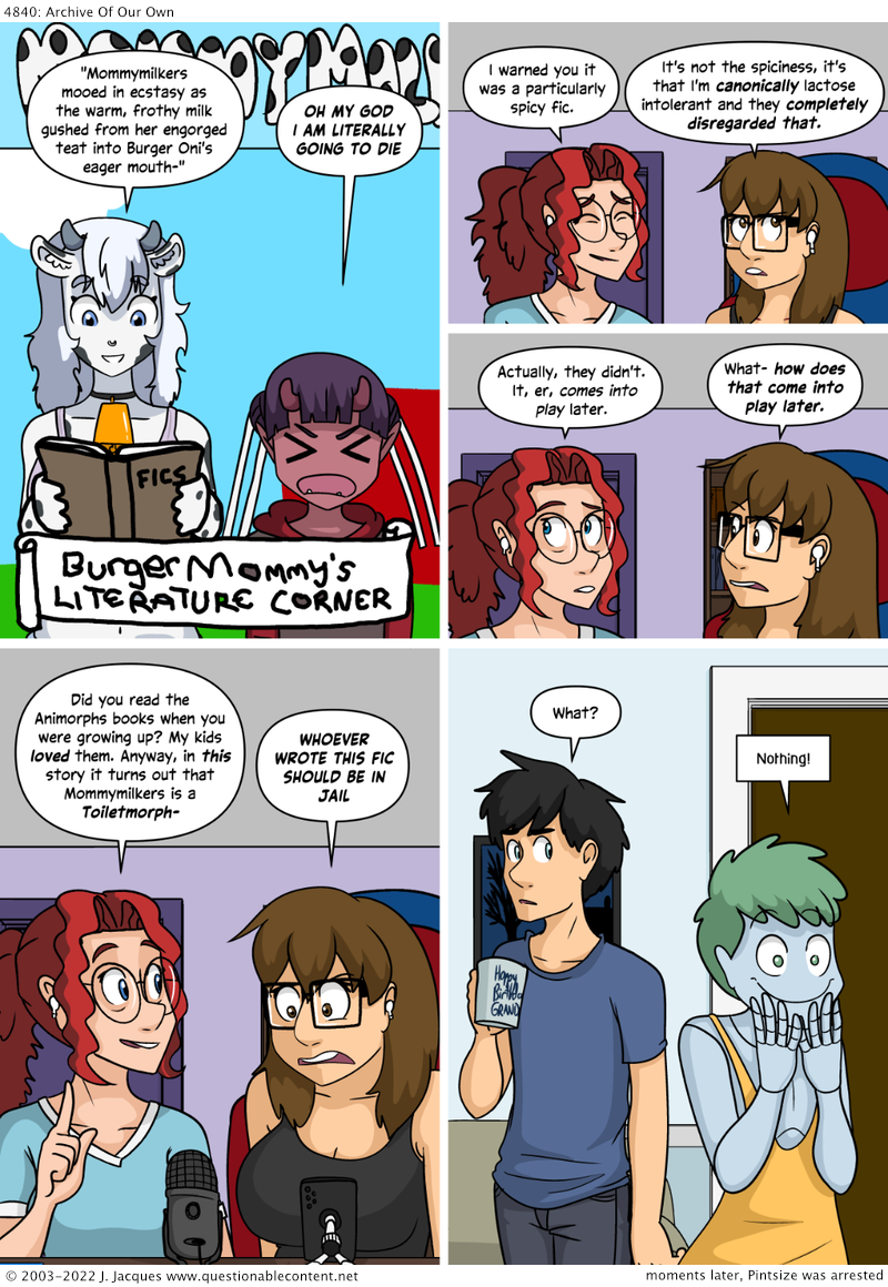 Questionable Content 28.7.2022