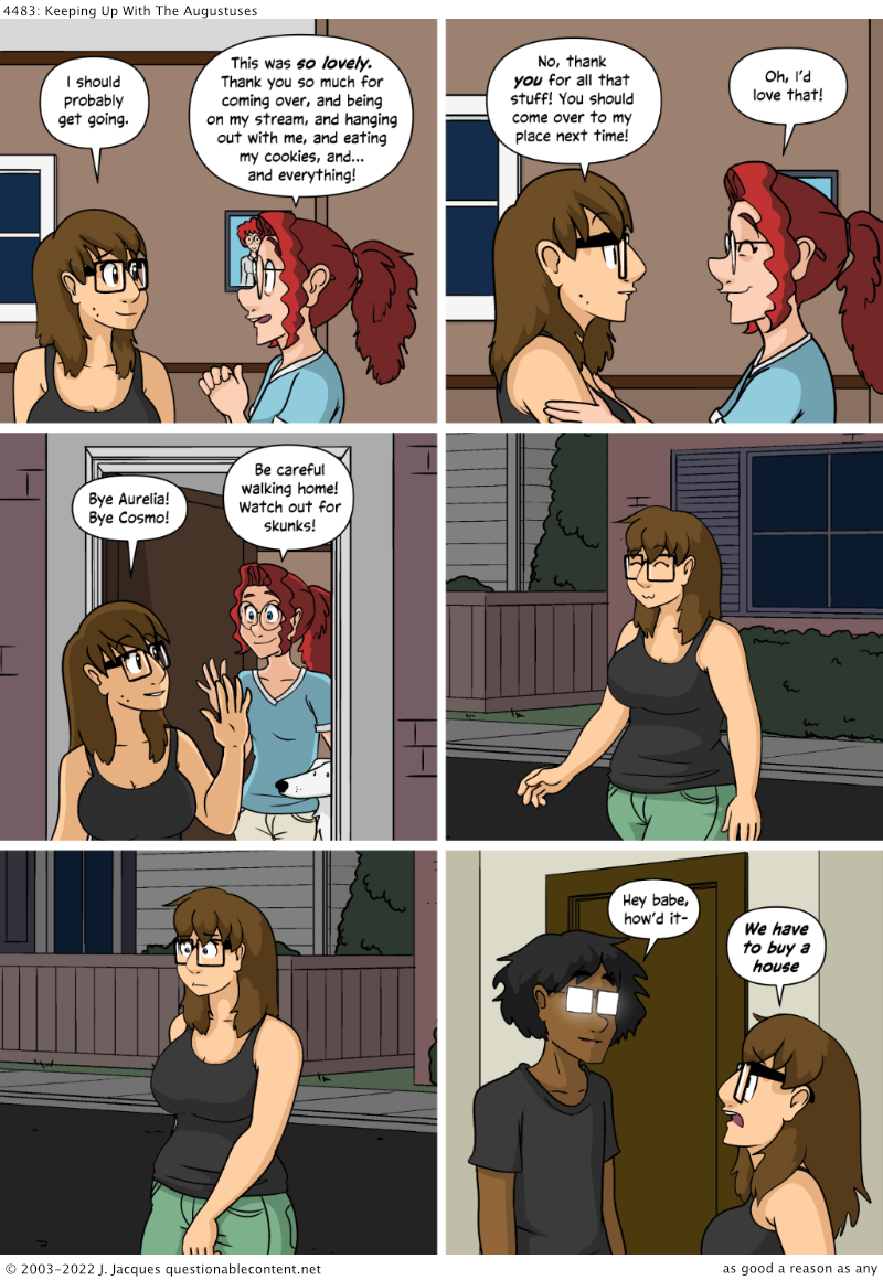 Questionable Content 3.8.2022