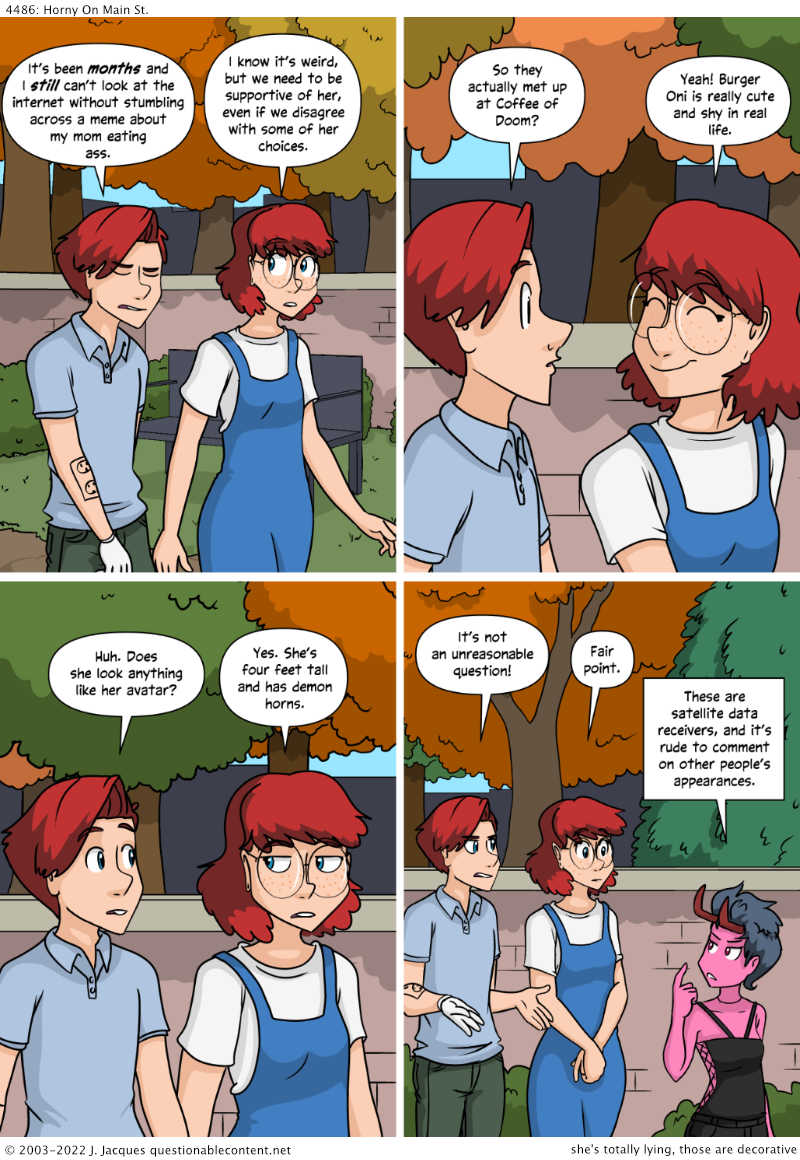 Questionable Content 7.8.2022