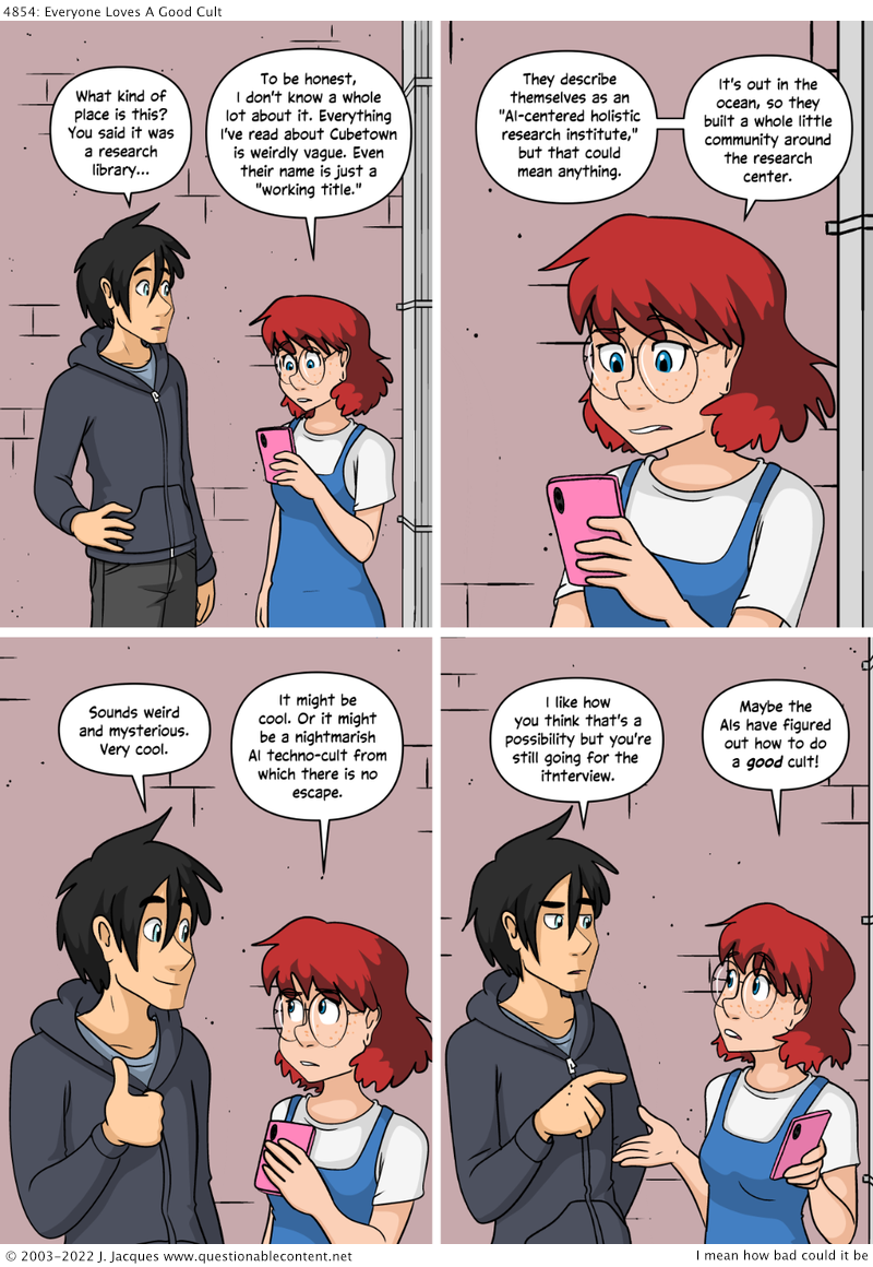 Questionable Content 18.8.2022