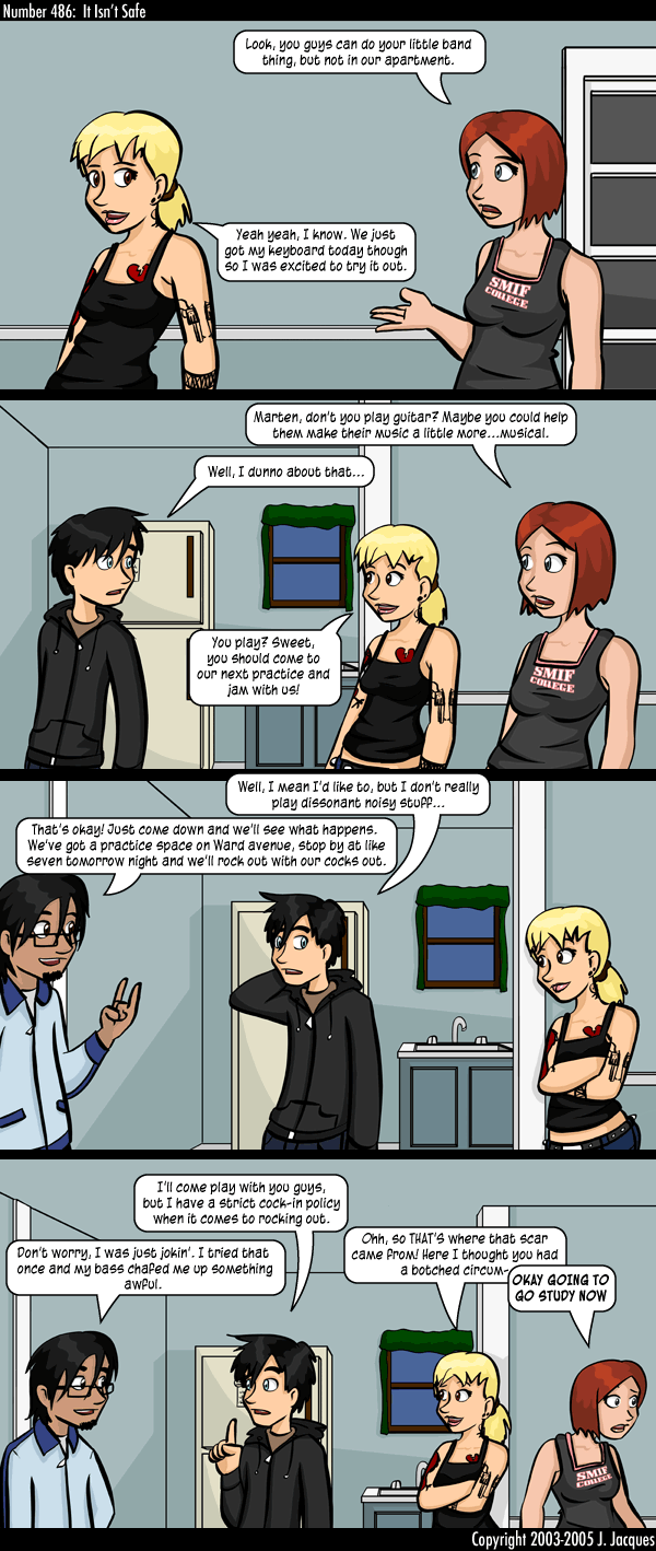 Questionable Content 8.11.2005