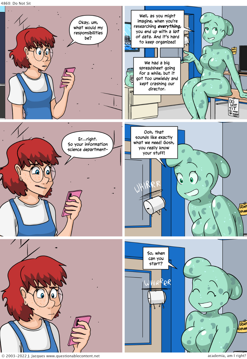 Questionable Content 26.8.2022