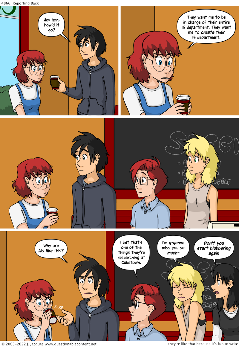 Questionable Content 5.9.2022