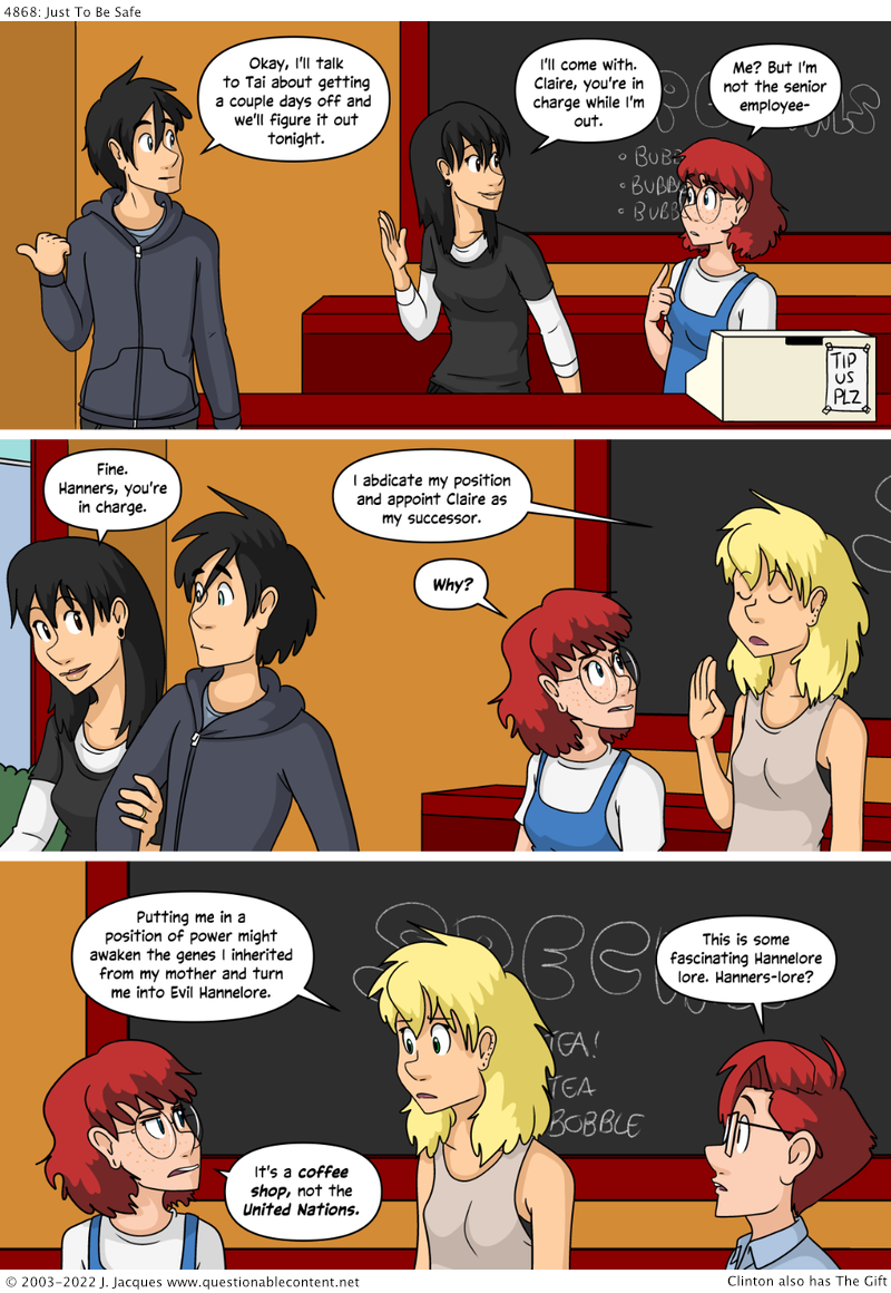 Questionable Content 7.9.2022