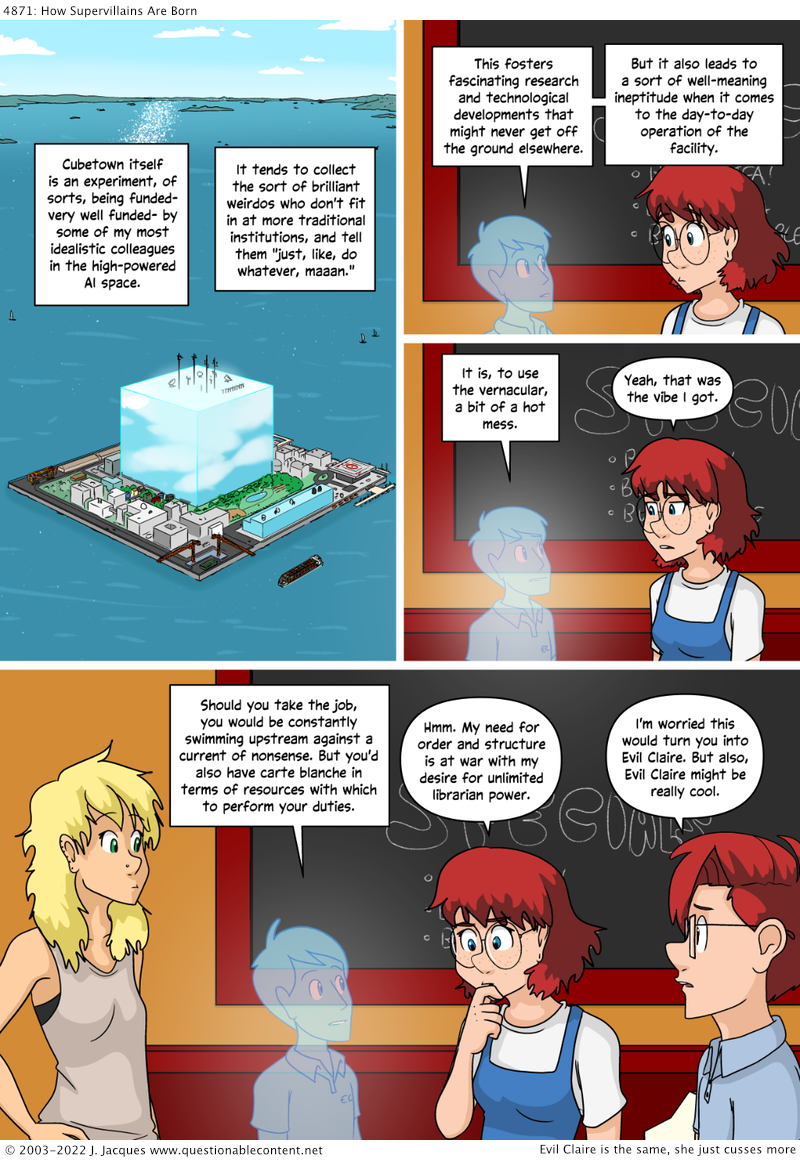 Questionable Content 12.9.2022