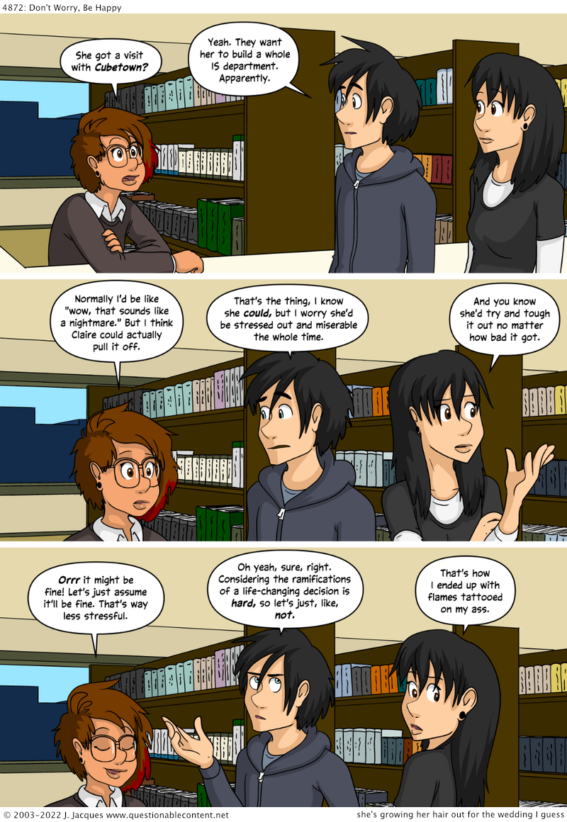 Questionable Content 13.9.2022