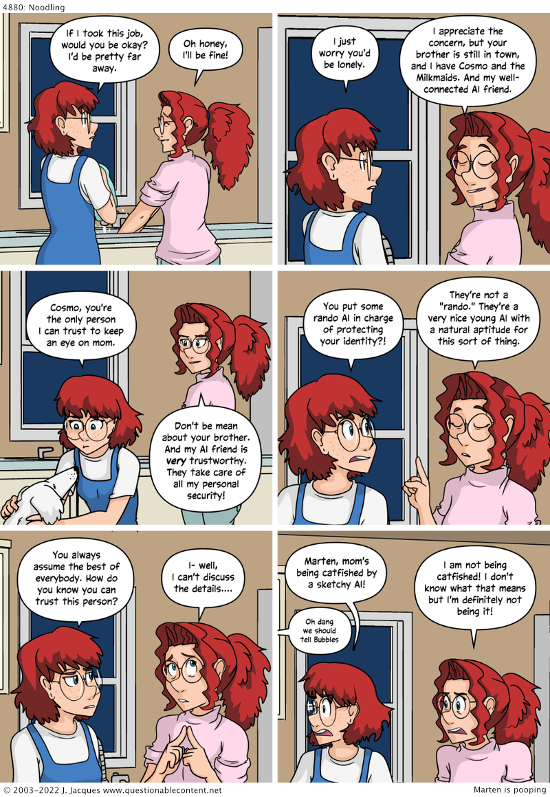 Questionable Content 23.9.2022