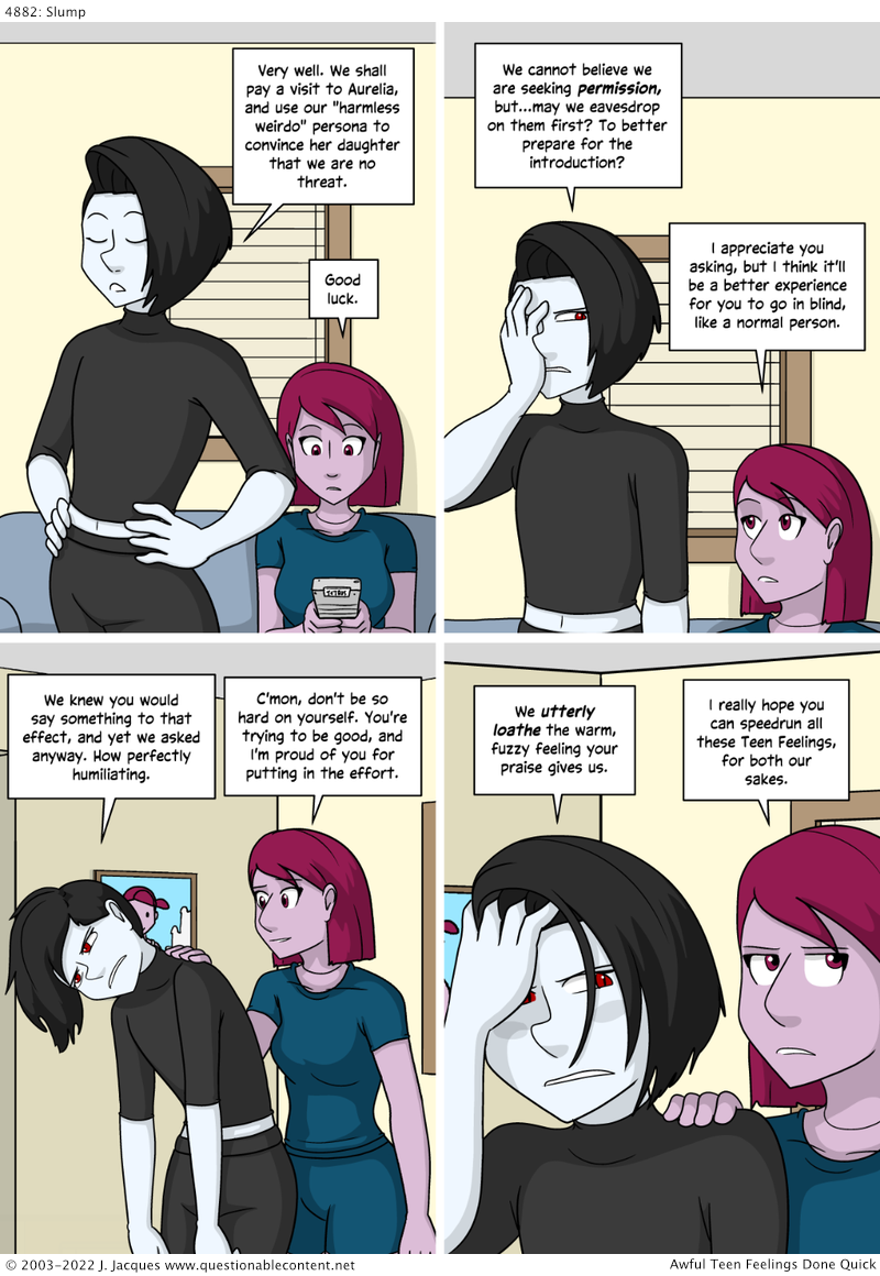 Questionable Content 27.9.2022