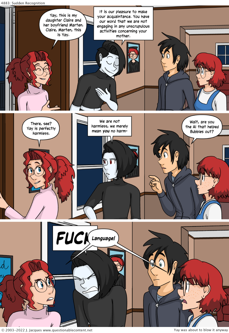 Questionable Content 28.9.2022