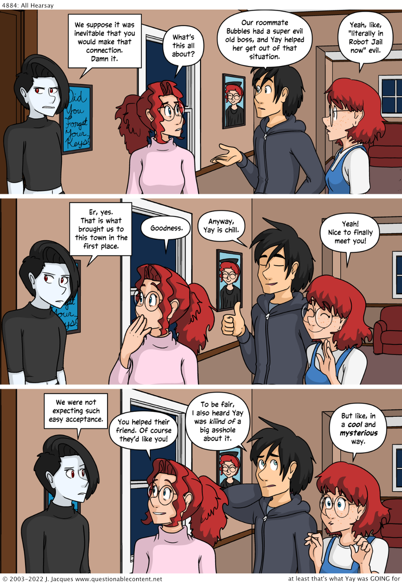 Questionable Content 29.9.2022