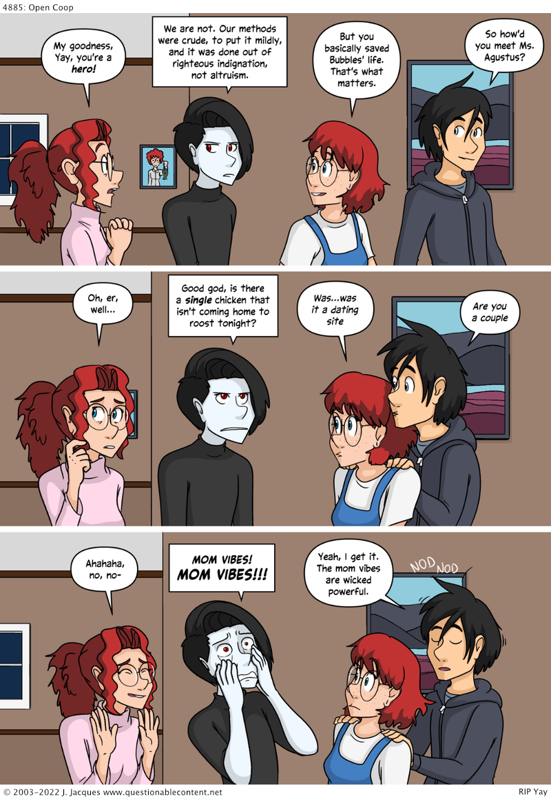 Questionable Content 30.9.2022