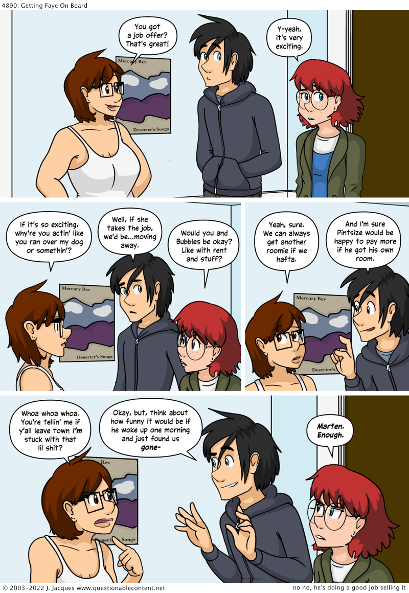 Questionable Content 7.10.2022