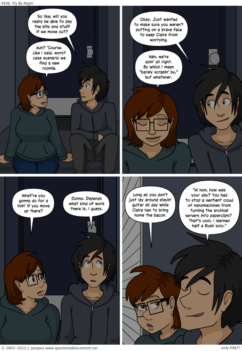 Questionable Content 17.10.2022