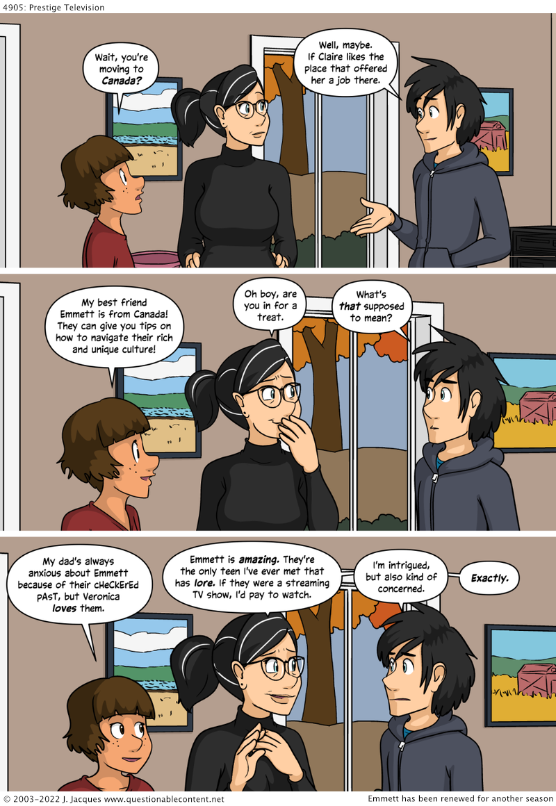 Questionable Content 27.10.2022