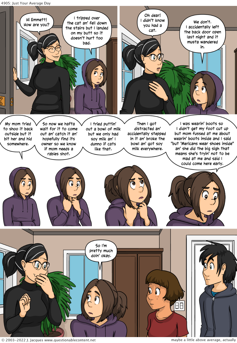 Questionable Content 28.10.2022