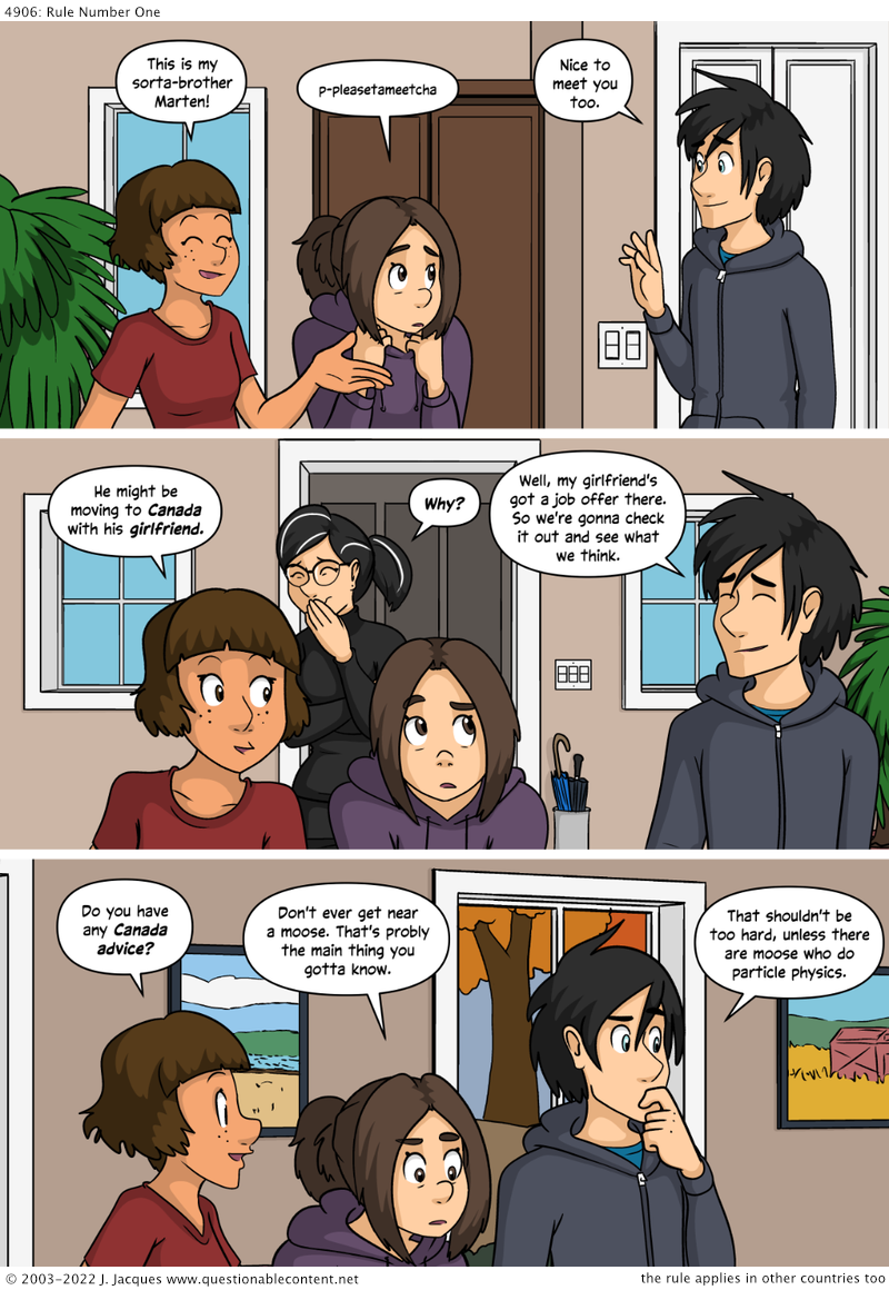 Questionable Content 31.10.2022