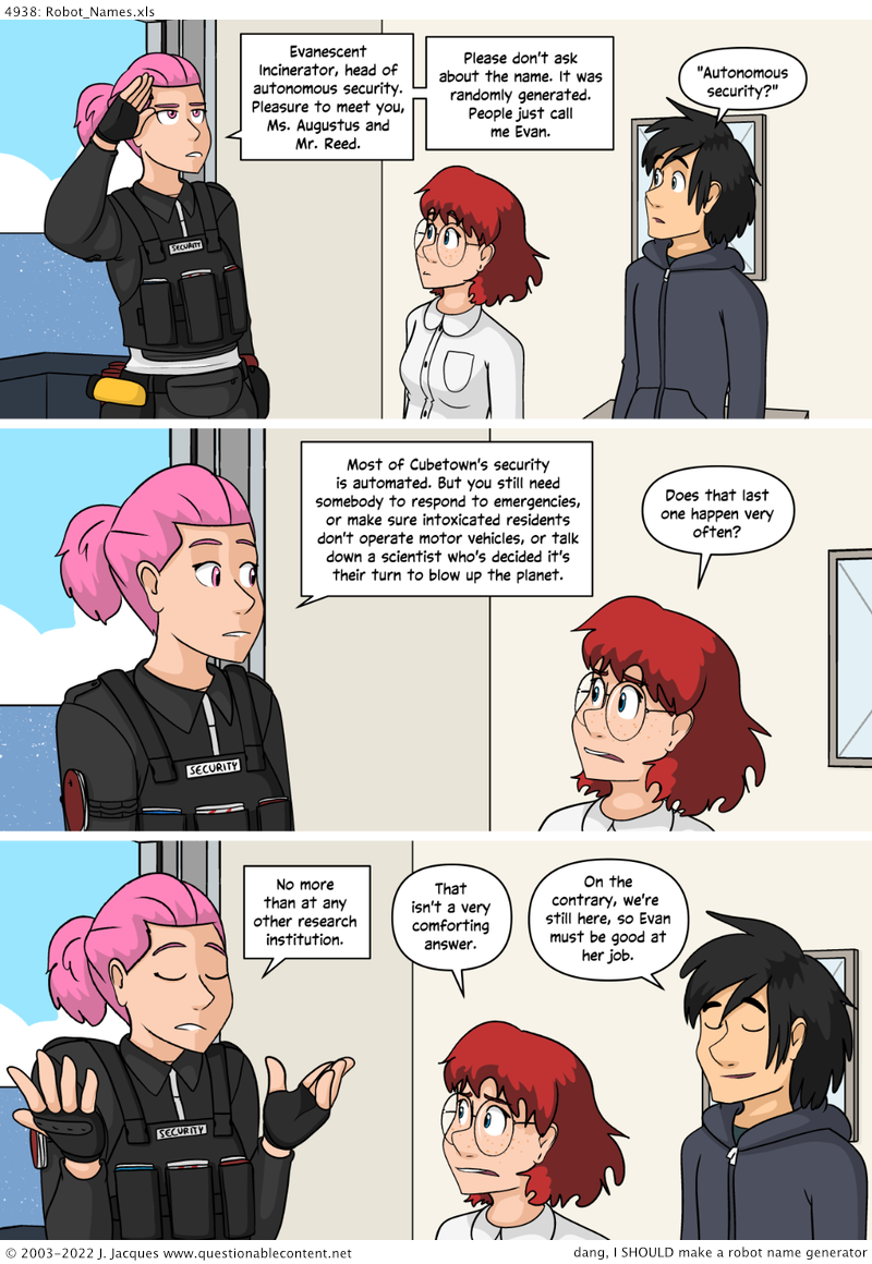 Questionable Content 14.12.2022