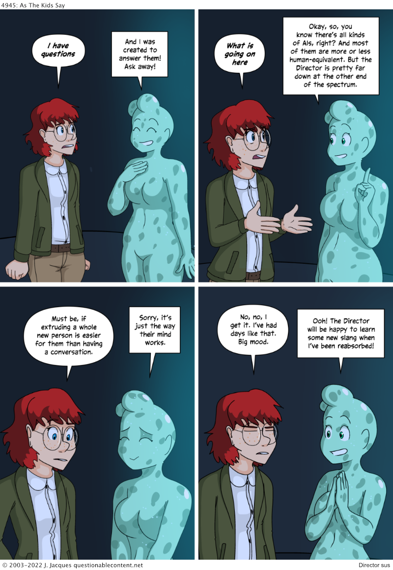 Questionable Content 22.12.2022