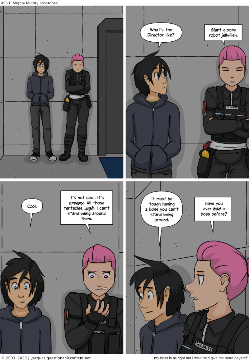 Questionable Content 4.1.2023