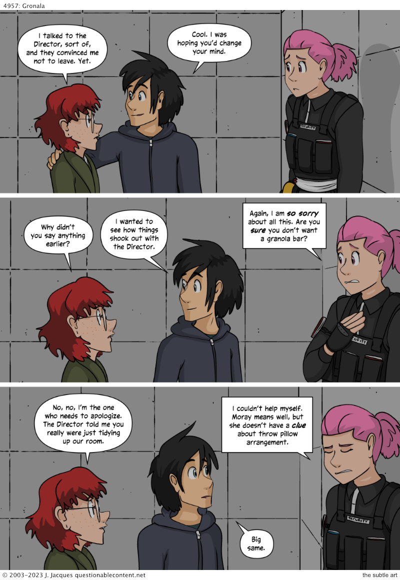 Questionable Content 10.1.2023