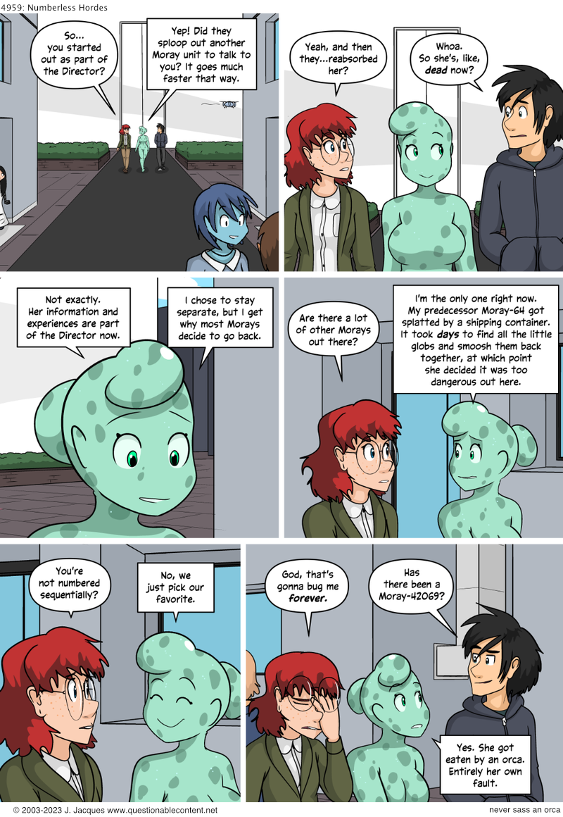 Questionable Content 12.1.2023