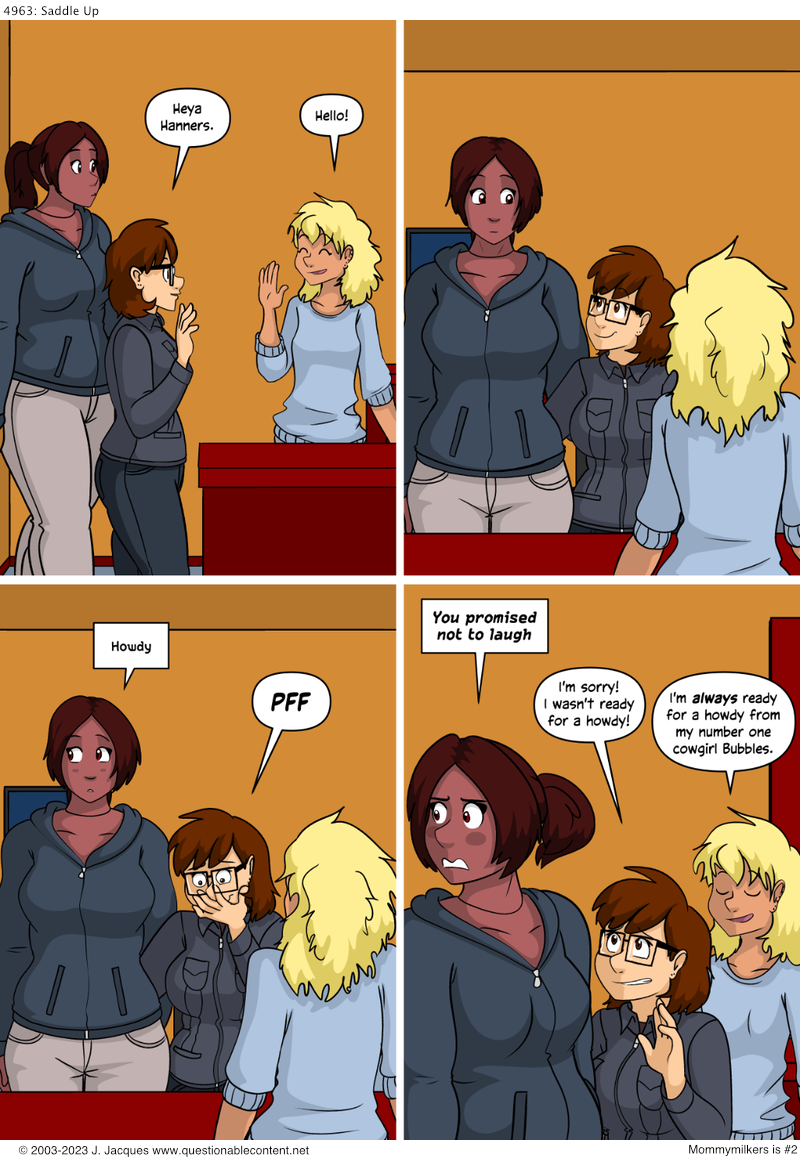 Questionable Content 18.1.2023