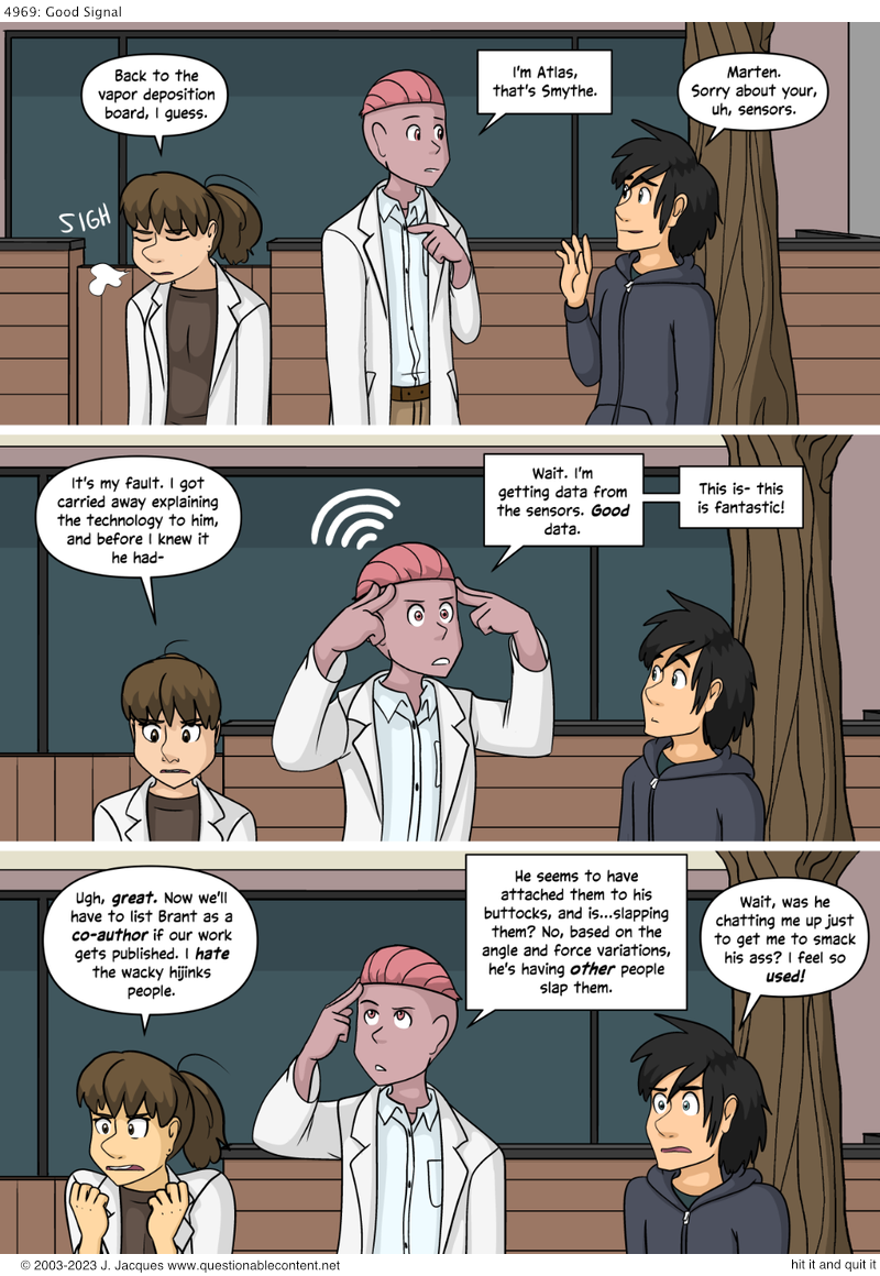 Questionable Content 26.1.2023