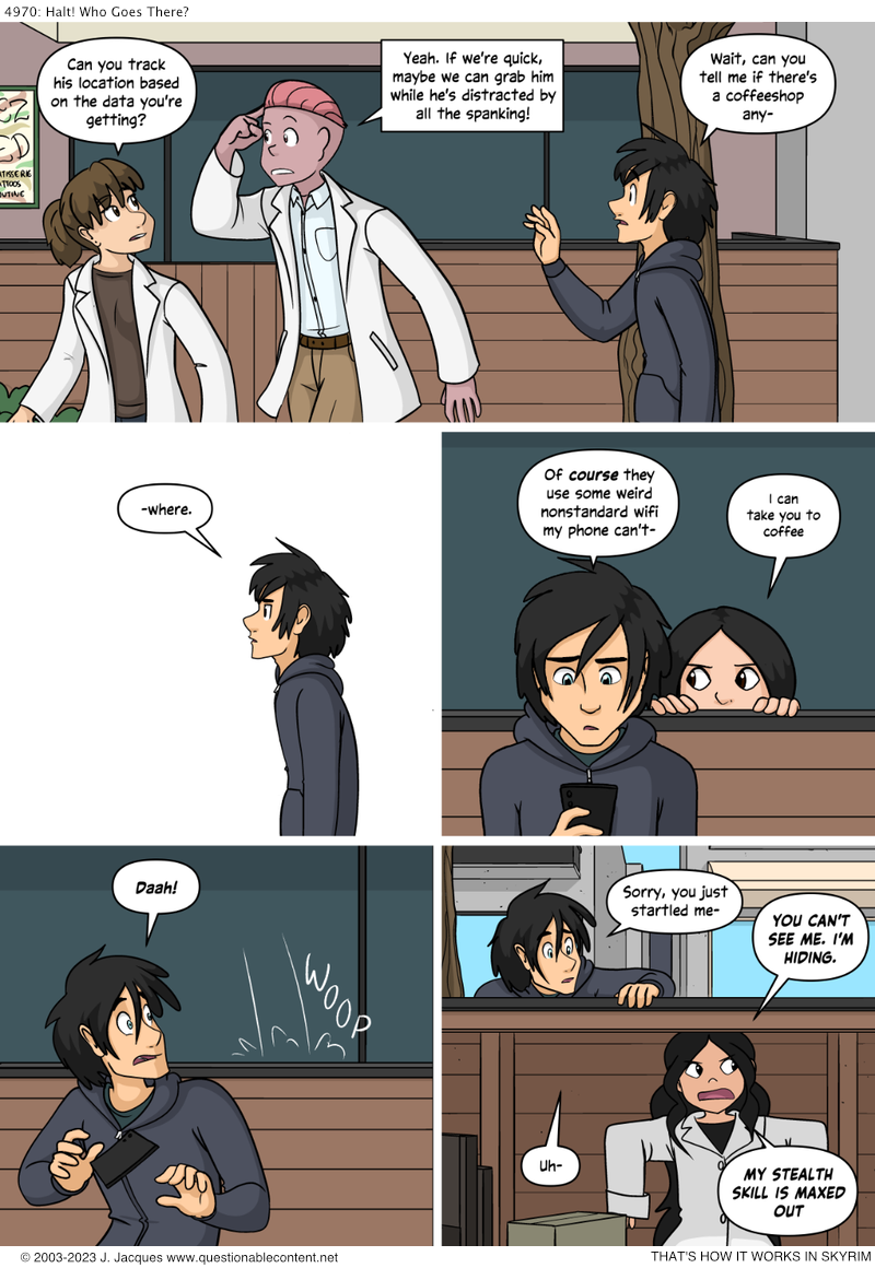 Questionable Content 27.1.2023