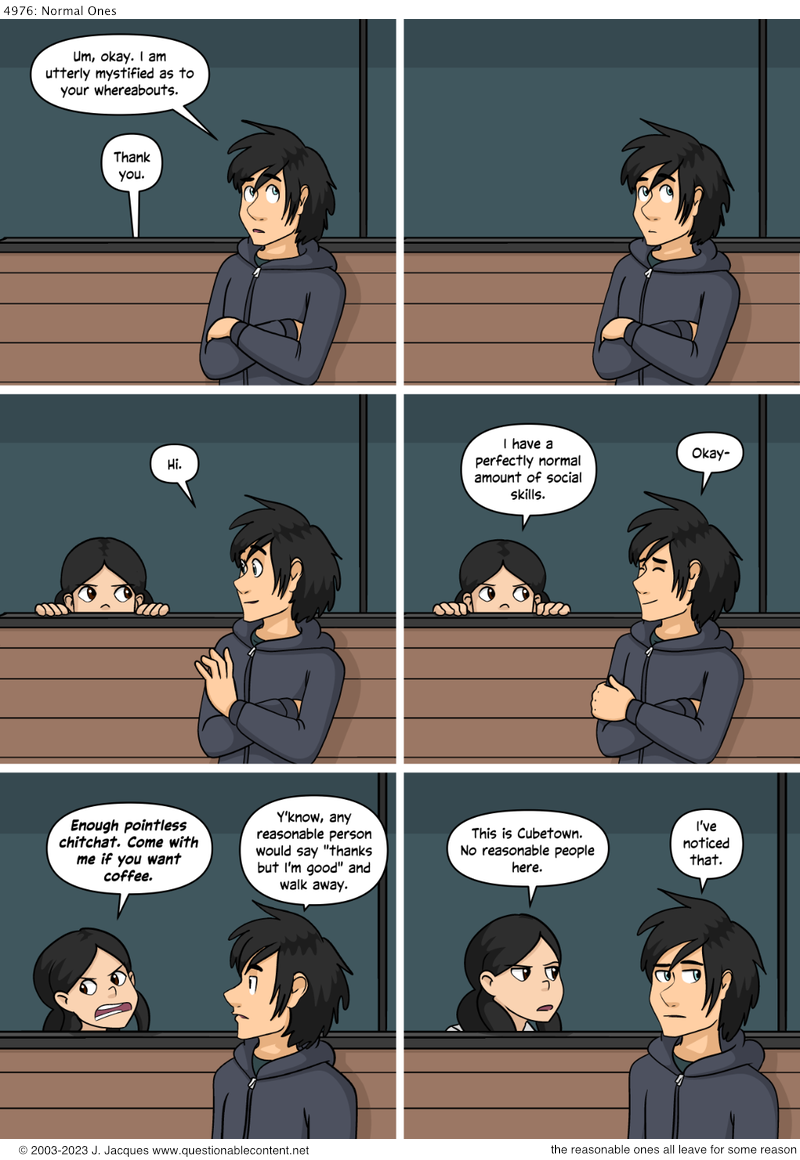 Questionable Content 6.2.2023