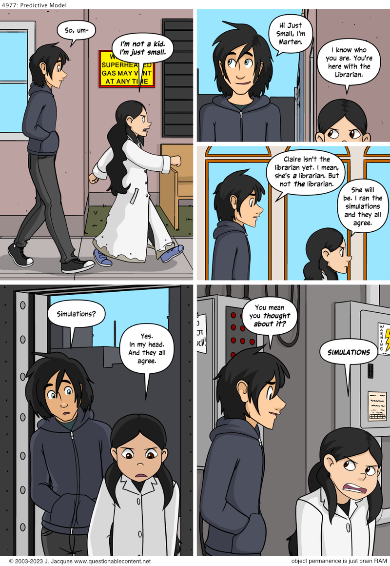 Questionable Content 7.2.2023