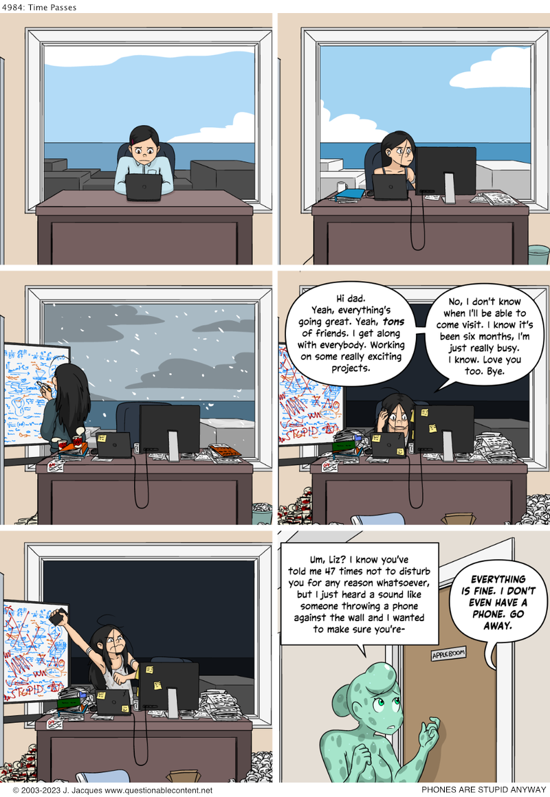 Questionable Content 16.2.2023