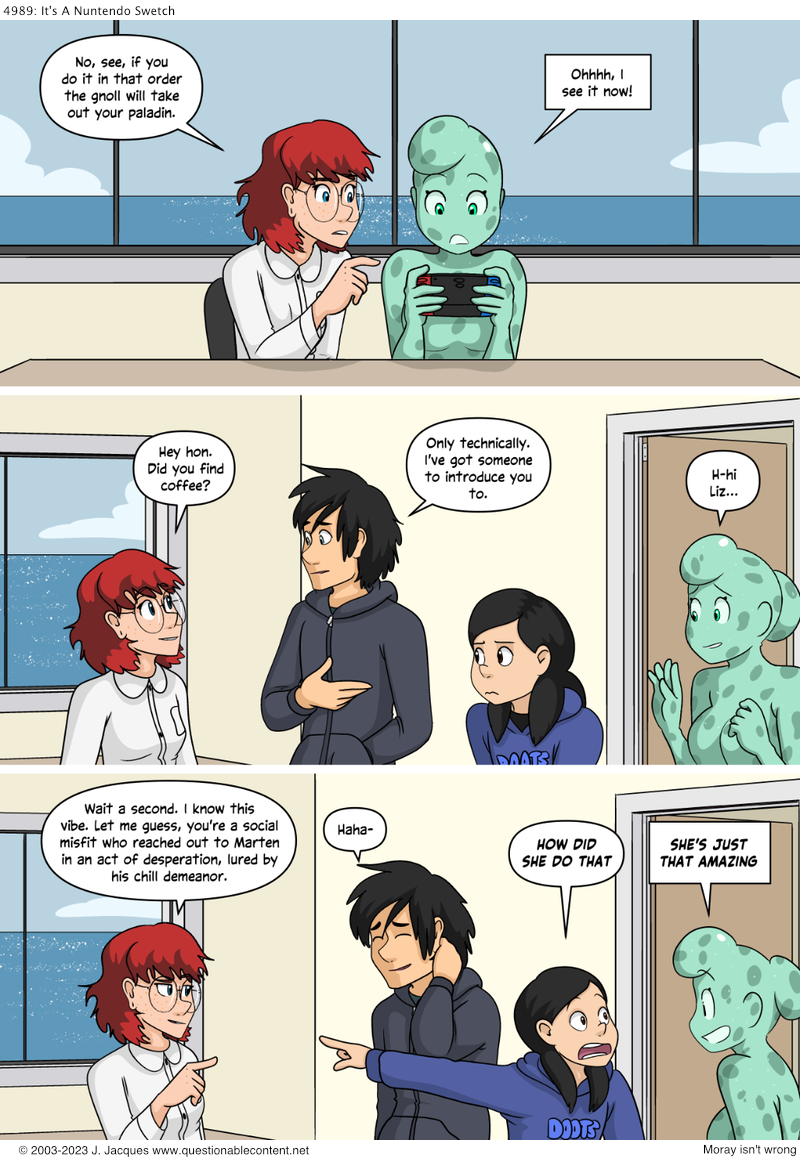 Questionable Content 23.2.2023