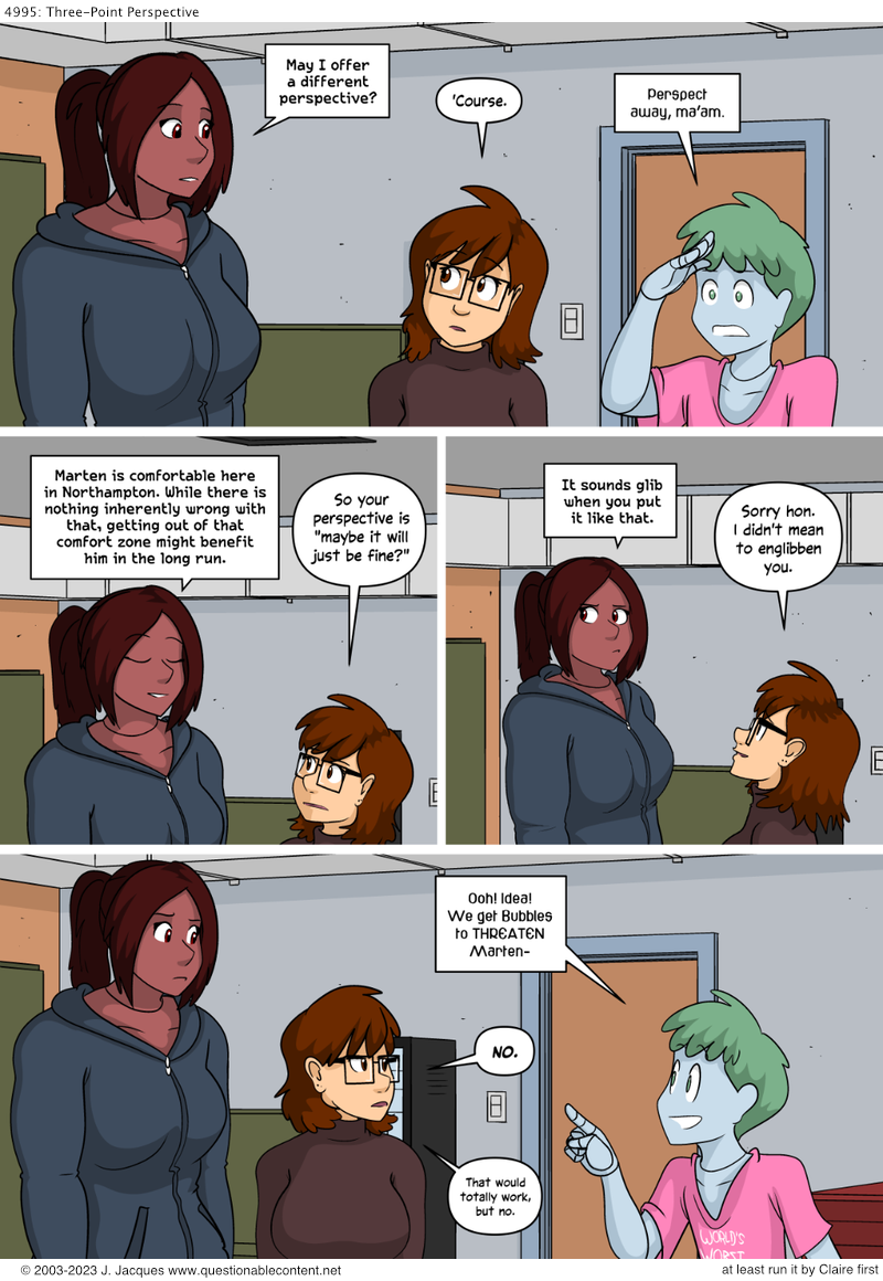 Questionable Content 3.3.2023