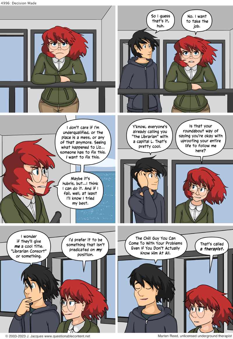 Questionable Content 6.3.2023