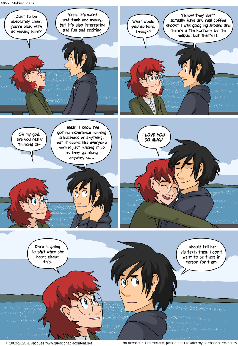 Questionable Content 7.3.2023