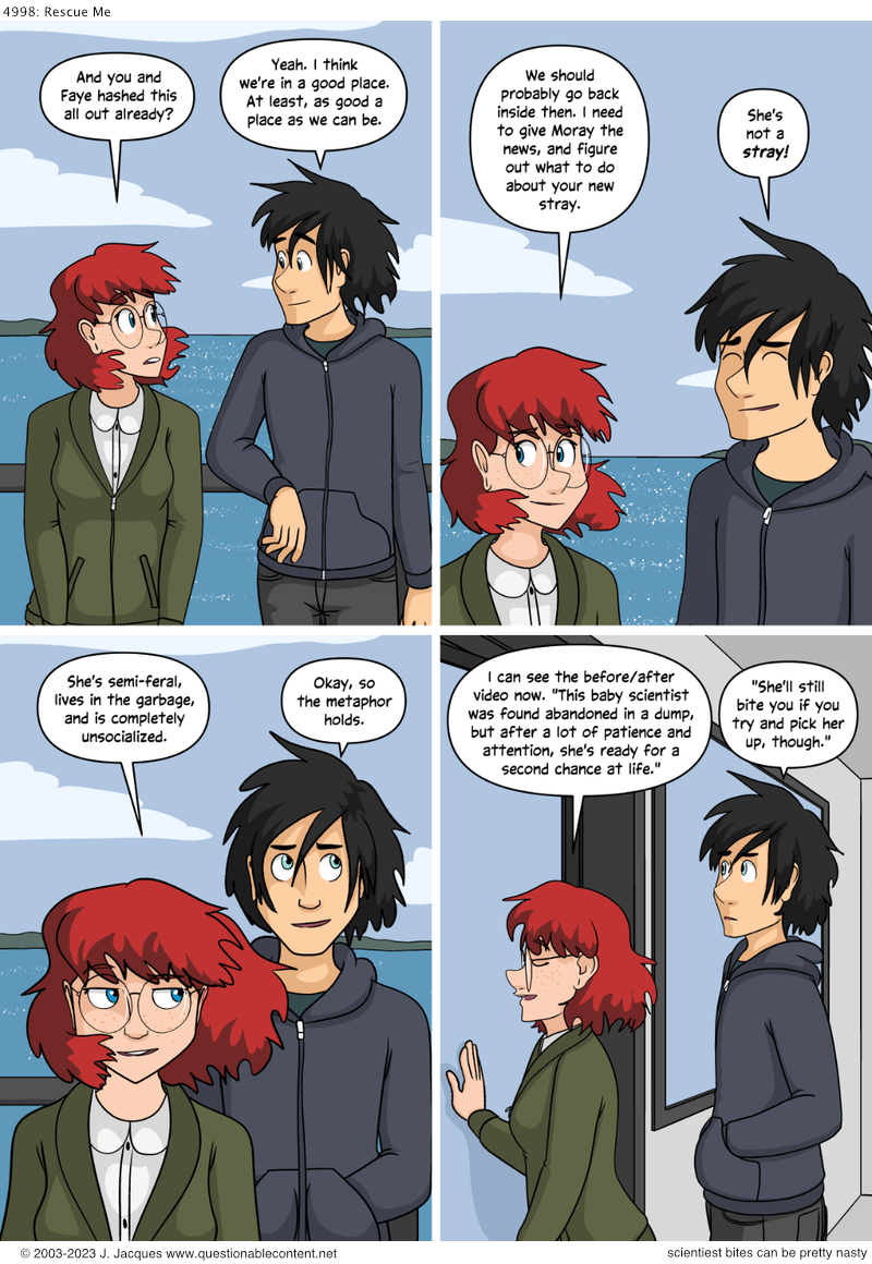 Questionable Content 8.3.2023