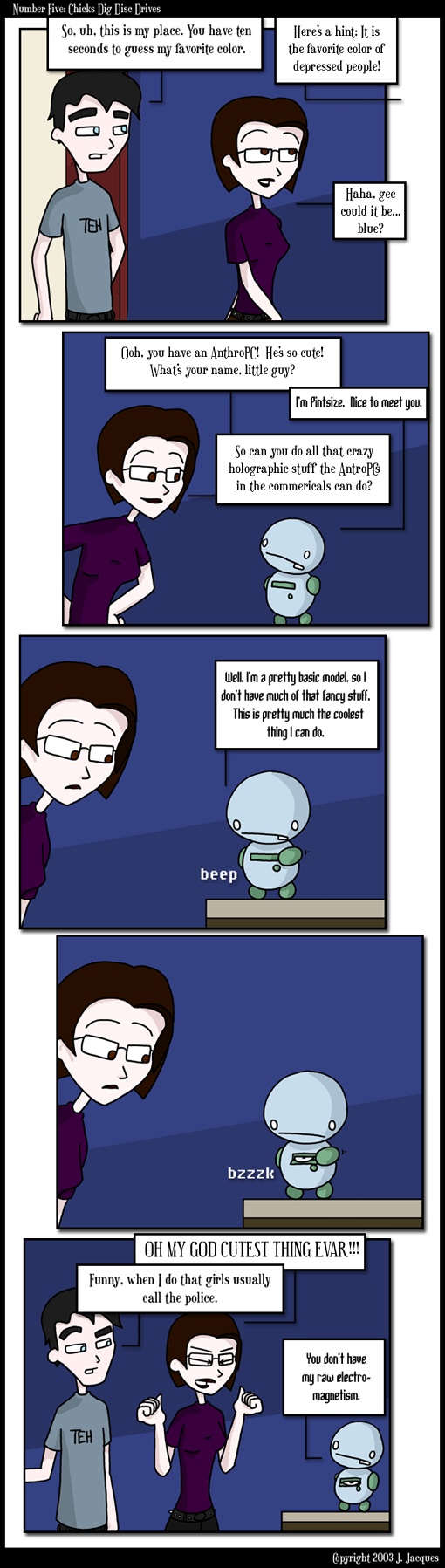 Questionable Content 30.1.2004