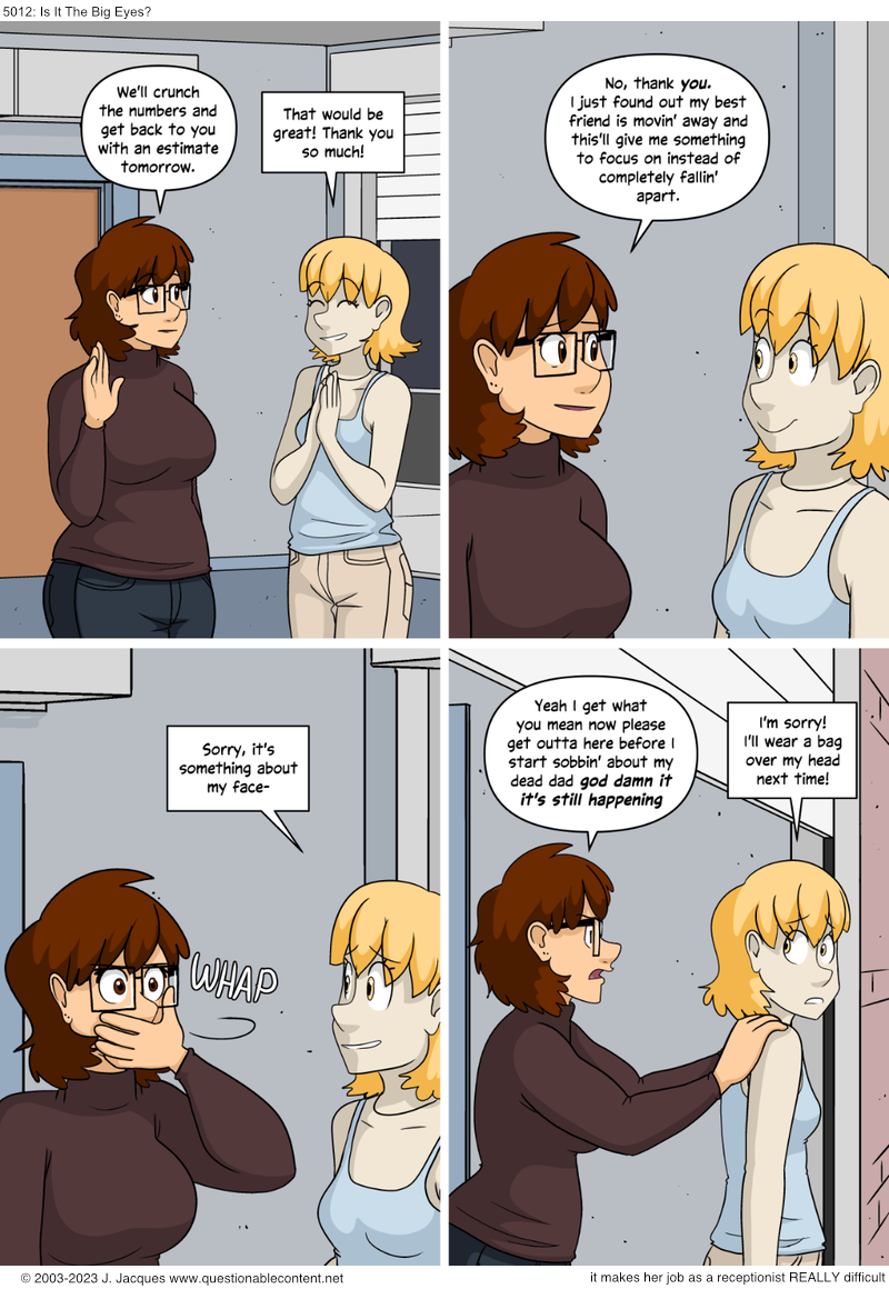 Questionable Content 28.3.2023