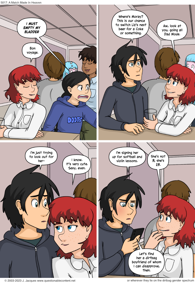 Questionable Content 4.4.2023