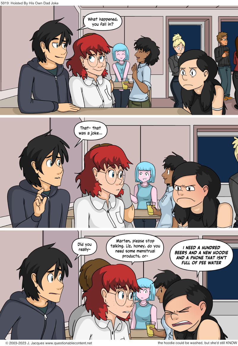 Questionable Content 6.4.2023