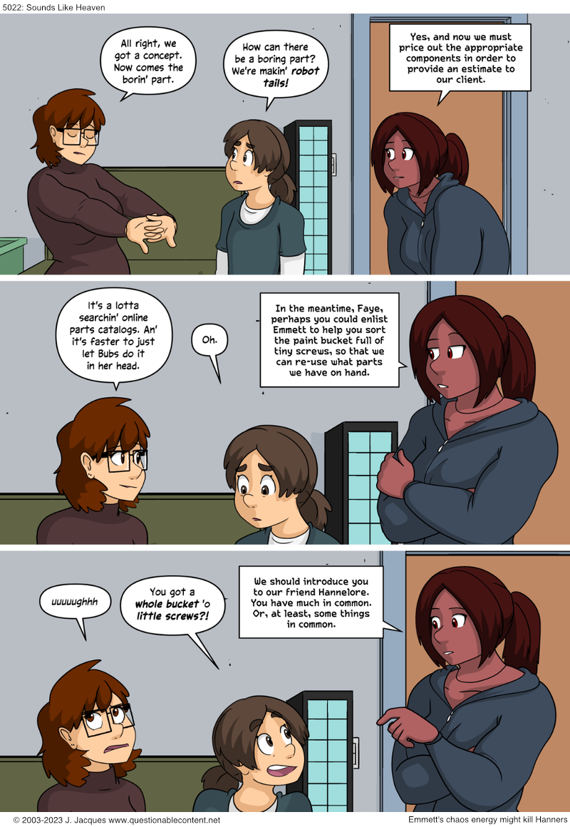 Questionable Content 11.4.2023