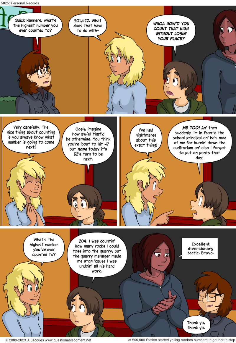 Questionable Content 14.4.2023