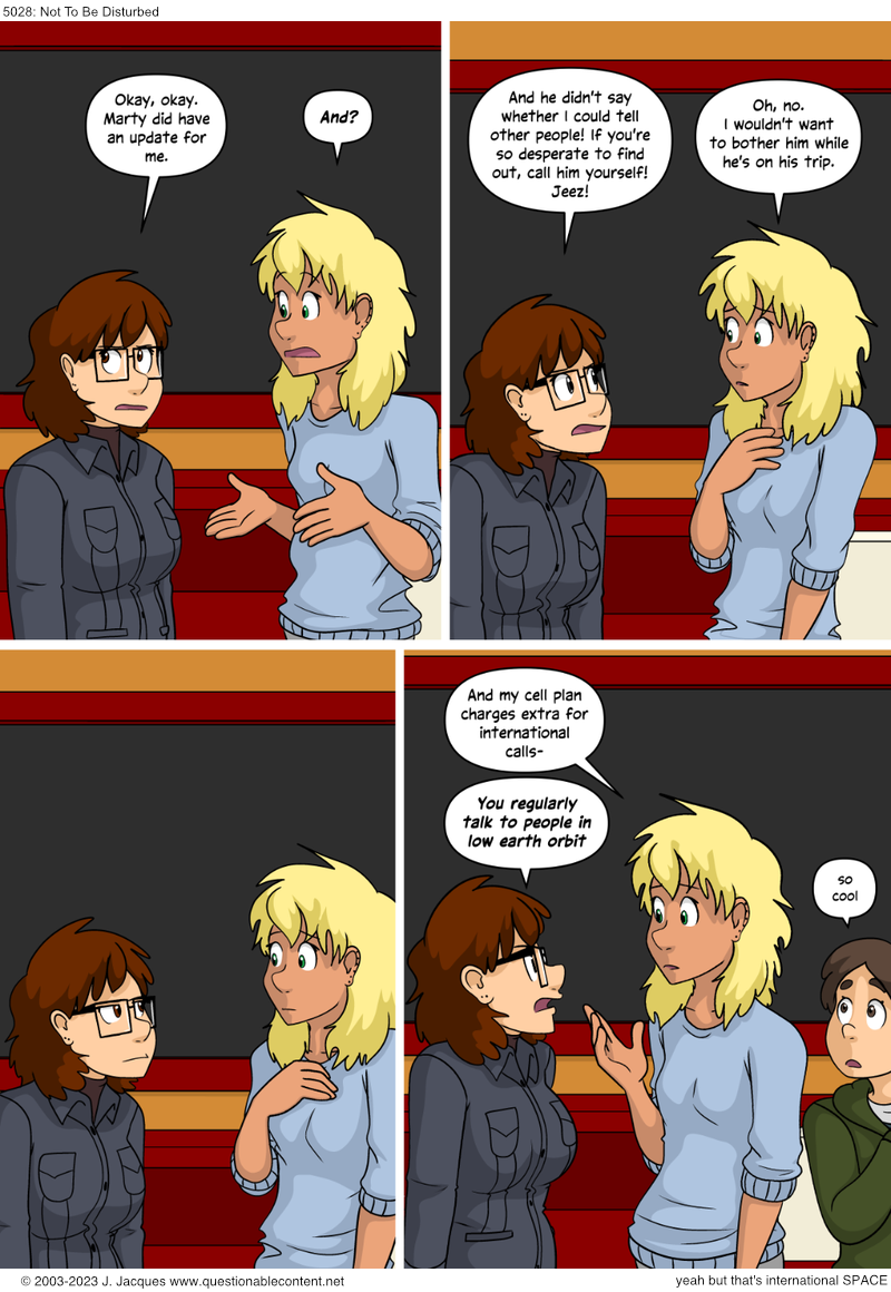 Questionable Content 19.4.2023