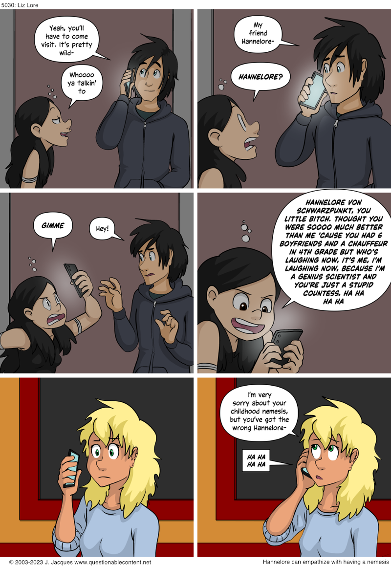 Questionable Content 21.4.2023