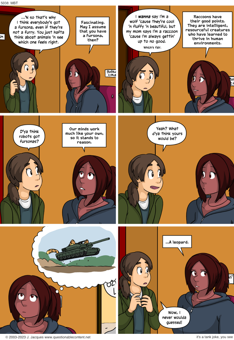 Questionable Content 3.5.2023