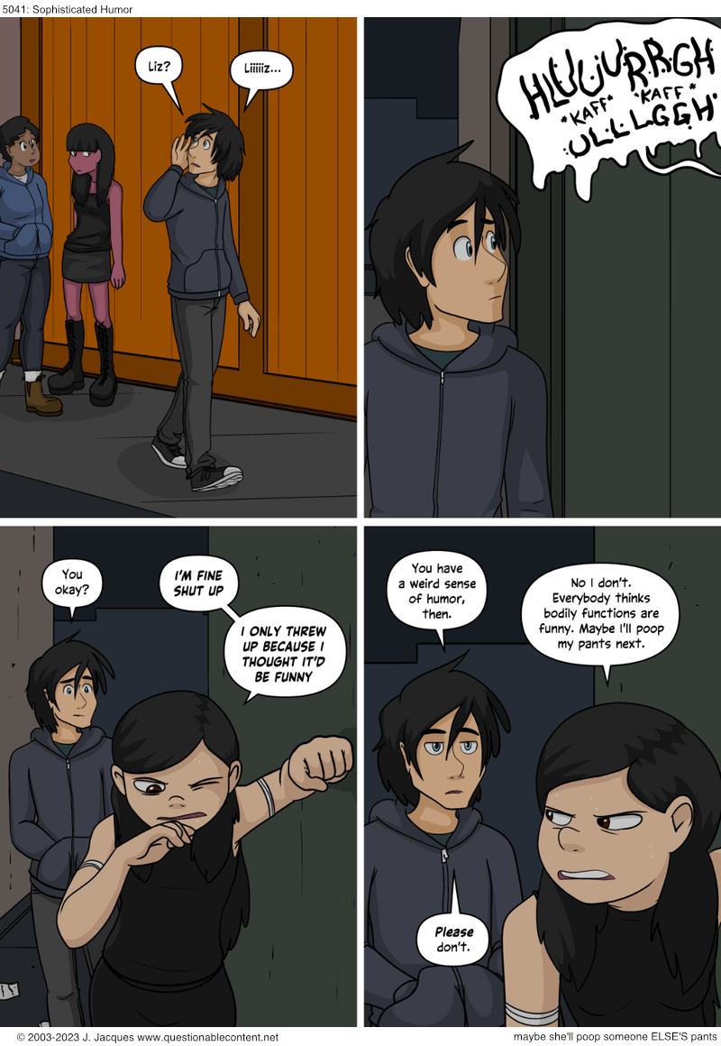 Questionable Content 8.5.2023