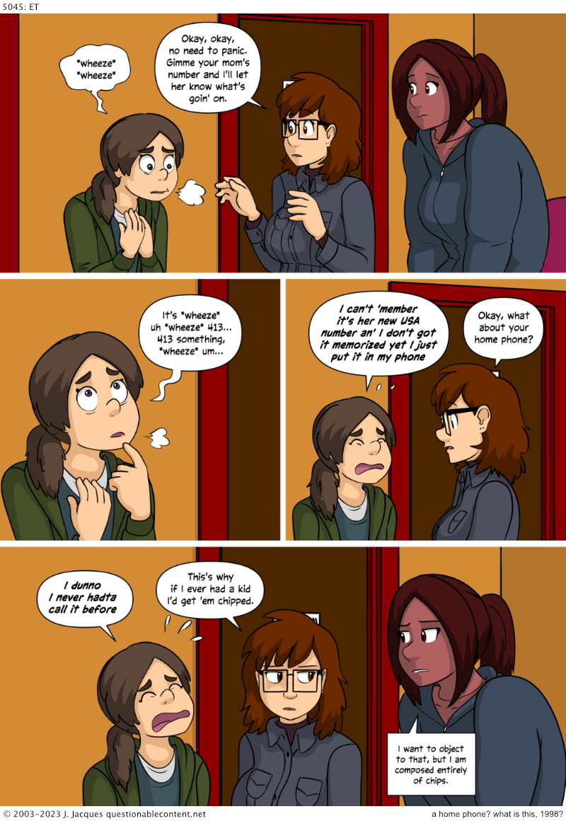 Questionable Content 12.5.2023