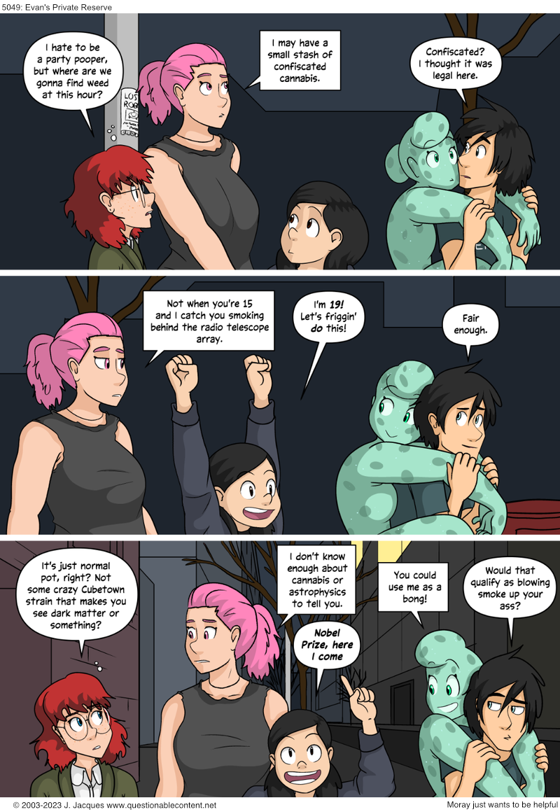 Questionable Content 18.5.2023