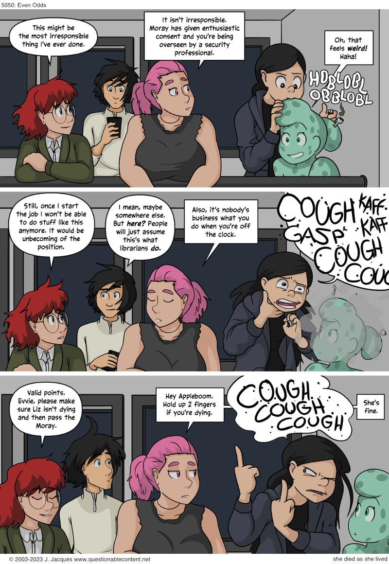 Questionable Content 19.5.2023