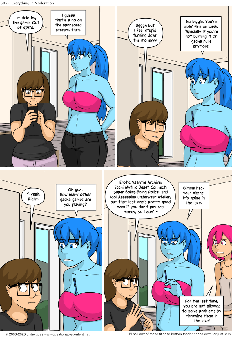 Questionable Content 26.5.2023